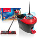 Vileda ultramax turbo complete set - voor alle soorten vloeren - comfortabel en ergonomisch dweilen