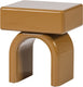 Woood zorel nachtkastje - hout - hoogglans honinggeel - 40x57x50