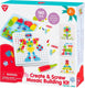 Playgo constructieset mozaïek - 180dlg.