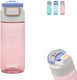 Kambukka elton drinkfles 500ml - barely blush met 3-in-1 deksel en makkelijke reiniging