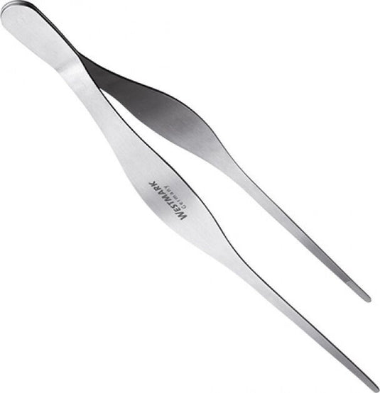 Westmark keuken- en serveerpincet, grilltang, roestvrij staal, lengte: 29 cm, zilver, 12762270