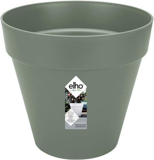 Elho loft urban rond 20 - bloempot voor buiten - ø 19.3 x h 17.5 cm - pistachegroen