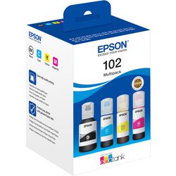 Inktcartridgeset ecotank epson 102 4-kleuren