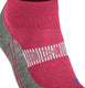 Falke ru4 cool short anti-blaar functioneel materiaal hardloopsokken dames rood - maat 41-42