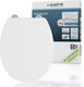 Schütte wc-bril 82630 slim white duroplast - met valrem - afneembaar - belastbaar tot 250 kg