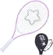 Ama sport kinder tennisracket kat roze 23 inch – lichtgewicht junior racket met tas – ideaal voor beginners –