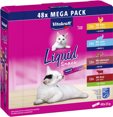 Vitakraft liquid snack big pack á 48st