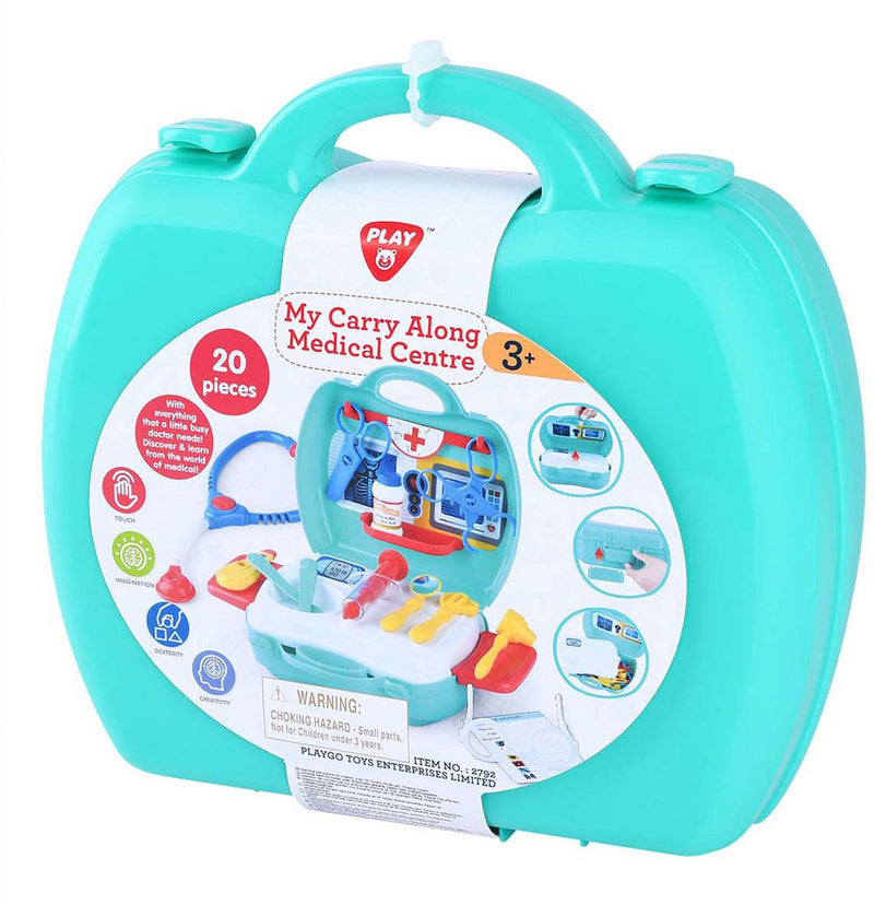 Load image into Gallery viewer, Playgo dokterskoffer met accessoires, 20dlg.
