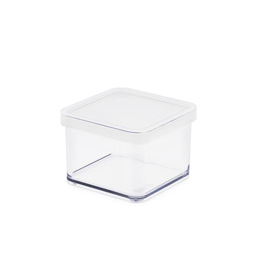 Rotho premium can loft 10x10x7 cm transparant wit 500 ml