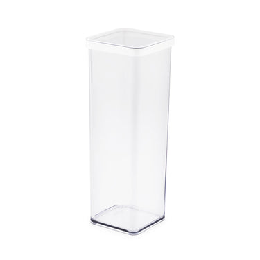 Rotho loft bewaardoos vierkant 2l wit 10x10x28,5cm