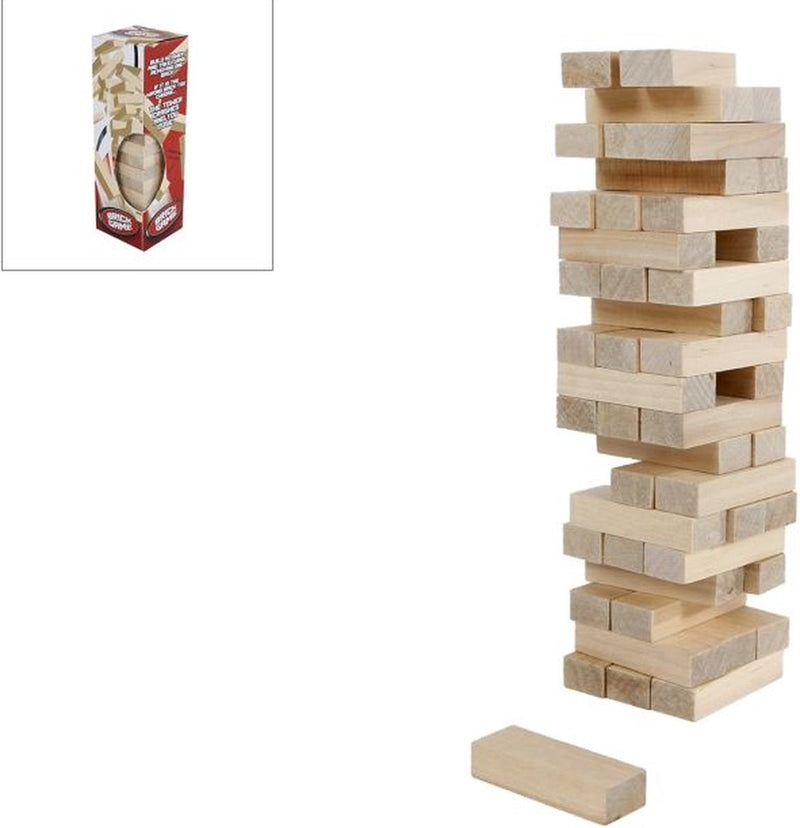 Afbeelding laden in galerijviewer, Toys amsterdam wiebel stapeltoren hout, 48dlg.
