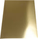 Creativ company metallic foliekarton a4 goud 10 vel