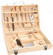 Playwood houten gereedschapskist, 16dlg..