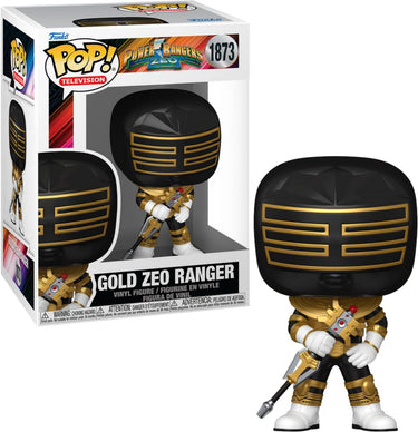 Funko power rangers zeo pop! movies vinyl figuur zeo ranger gold 9 cm pop! figuur