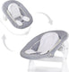 Hauck alpha bouncer 2 in 1 - wipstoel - stretch grey