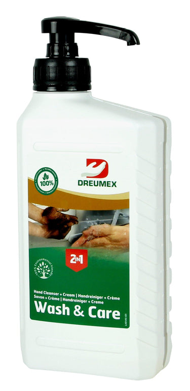 Dreumex wash care handreiniger handzeep 1 liter met pomp