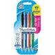 Paper mate flexgrip gelpennen | medium punt (0,7 mm) | zwarte, blauwe, rode en groene inkt | 4 stuks