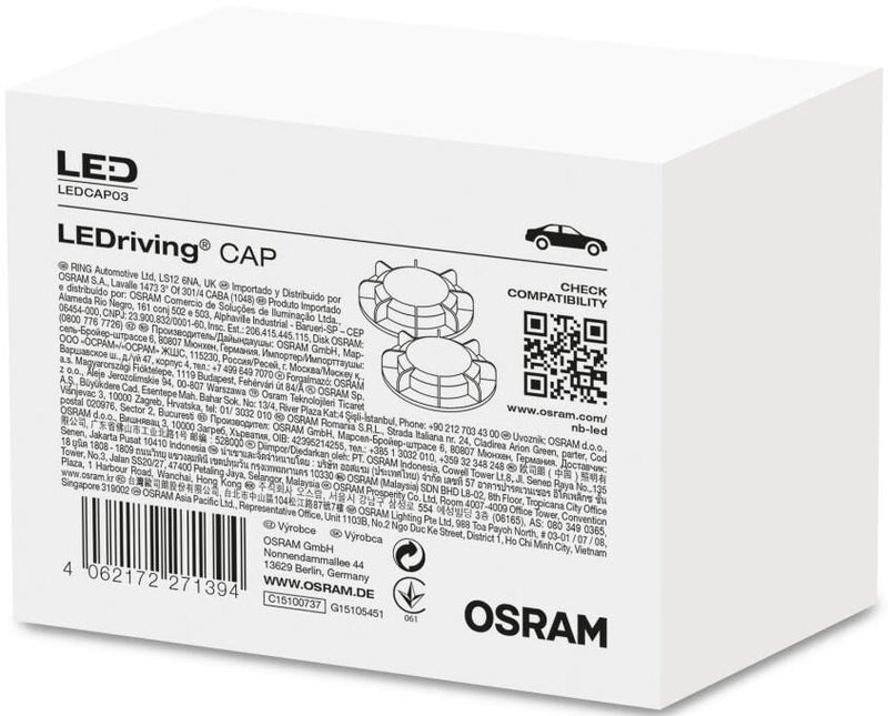 Load image into Gallery viewer, Osram adapter ledriving cap 2 pcs retrofits ledriving cap 03
