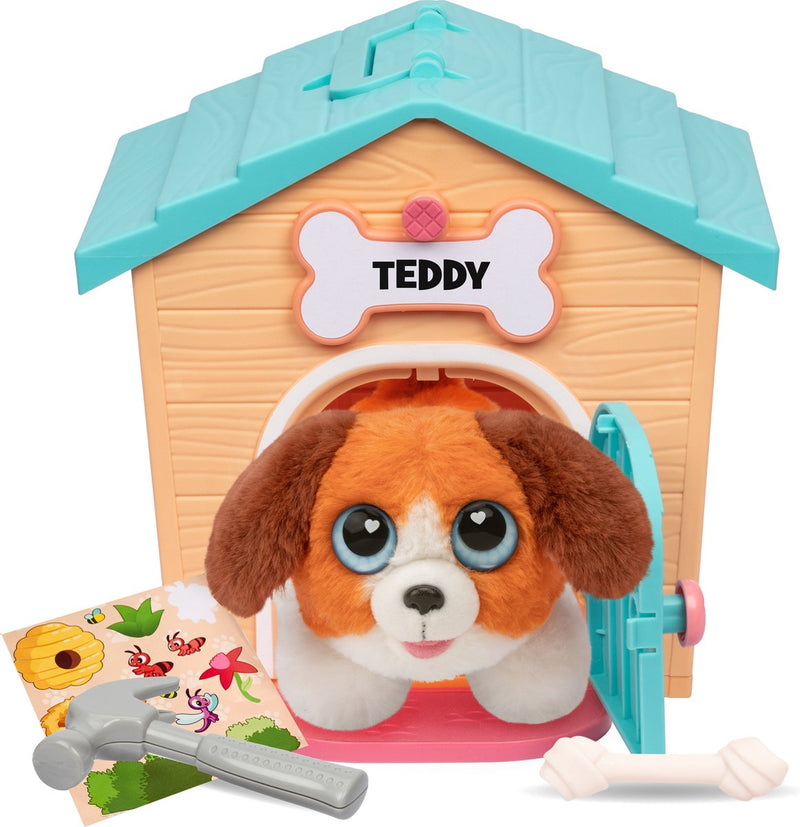 Load image into Gallery viewer, Moose toys verrassingspuppy knuffel in hondenhok
