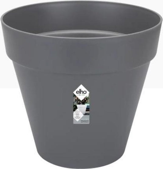 Elho loft urban rond 50 - bloempot voor buiten - ø 48.5 x h 44.5 cm - antraciet
