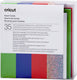 Cricut insert cards rainbow s40 kaartenset rood, blauw, groen