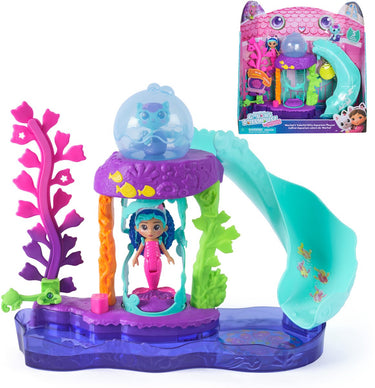 Gabby's poppenhuis gabby’s poppenhuis de film – mercat’s kleurrijke aquarium speelset