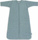 Jollein baby slaapzak winter met afritsbare mouw 70cm - twinkling sea green - winterslaapzak