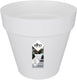 Elho loft urban rond 25 - bloempot voor buiten - ø 24.5 x h 22.0 cm - wit