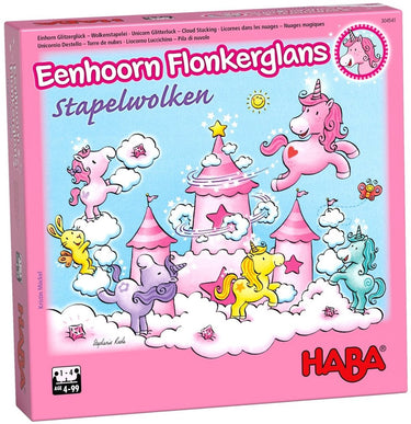Haba - stapelspel eenhoorn flonkerglans stapelwolken