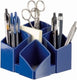 Han pennenbak - scala - 4-vaks - blauw - hoogwaardig kunststof - ha-17450-14