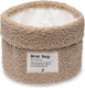 Jollein - commodemandje 14x18cm - commode mandje - boucle - biscuit