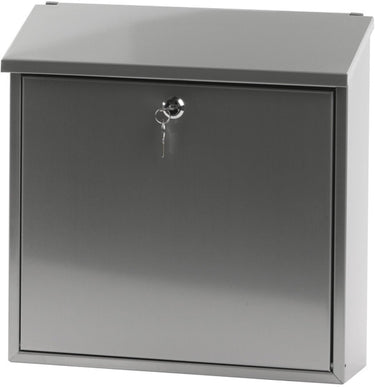 V-part - wandbrievenbus malagan - stainless steel - rvs - brievenbus