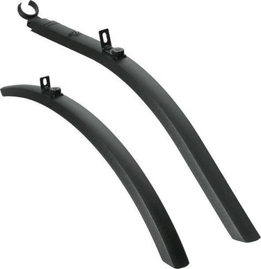 Sks spatbordset 28 pvc 45mm zw