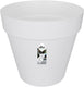 Elho loft urban rond 50 - bloempot voor buiten - ø 48.5 x h 44.5 cm - wit