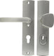 Axa veiligheidsbeslag (curve plus) inox geslepen: knop-kruk (model s blok) pc72 met kerntrekbeveiliging skg***