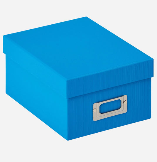 Walther fb-115-u fun - foto bewaardoos - -formaat 17 x 22 x 11 cm - 700 foto's 10 x 15 cm - oceaanblauw