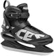 Roces – big icy 2 – ijshockeyschaatsen – schaatsen heren – zwart wit – comfort foam padding verstevigde hielsupport – maat eu 52
