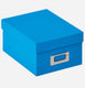 Walther fb-115-u fun - foto bewaardoos - -formaat 17 x 22 x 11 cm - 700 foto's 10 x 15 cm - oceaanblauw