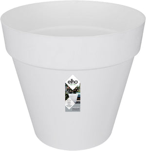 Elho loft urban rond 50 - bloempot voor buiten - ø 48.5 x h 44.5 cm - wit