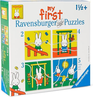 Ravensburger nijntje my first puzzels -2+3+4+5 stukjes - kinderpuzzel