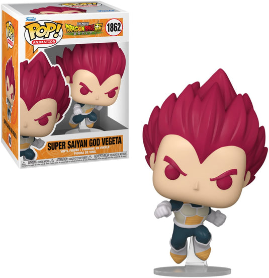 Funko pop animation: dragon ball super: broly - ssg vegeta pop