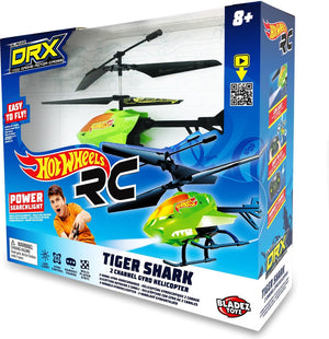 Mattel hot wheels drx tiger shark helicopter