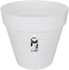 Elho loft urban rond 60 - grote bloempot voor buiten - waterreservoir - 100% gerecycled plastic - ø 58.0 x h 54.0 cm - wit