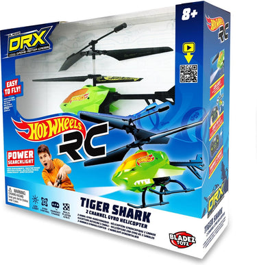 Mattel hot wheels drx tiger shark helicopter