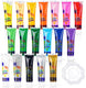 Free easy - acrylverfset - 18 kleuren - met palet