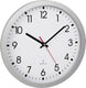 Tfa dostmann 60.3522.02 wandklok zendergestuurd 30 cm x 43 mm zilver