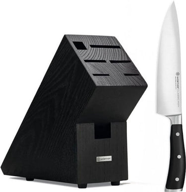 Wusthof - classic ikon koksmes 20cm + gratis zwart messenblok