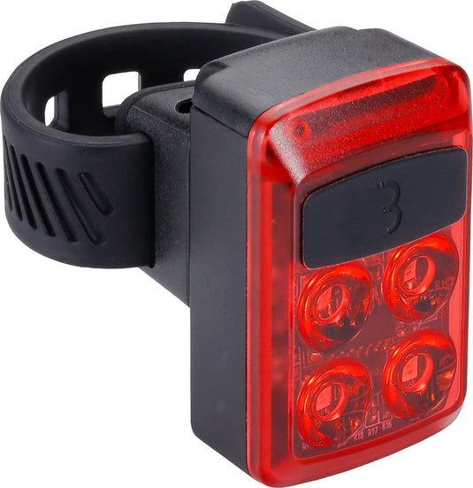 Bbb cycling slide achterlicht fiets - fietsverlichting usb oplaadbaar achterlicht - 50 lumen - fietslampje waterdicht - lange accuduur - bls-236