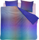 Damai dekbedovertrek rainbow - satijn - 240x200 220 cm - violet + 2 kussenslopen 60x70