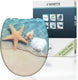 Schütte wc-bril 82196 beach - duroplast - soft close - verchroomde scharnieren - decor - 1-zijdige print